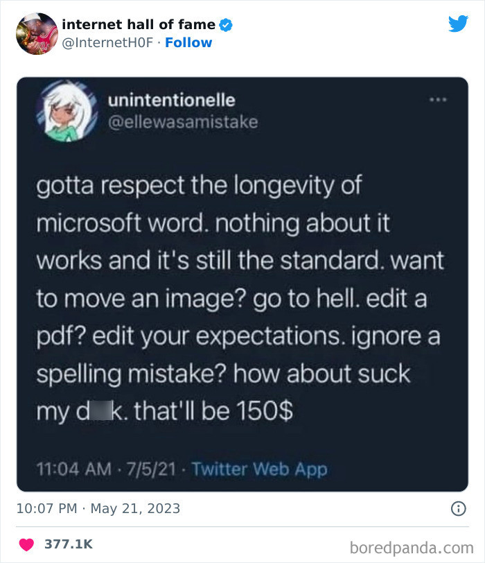 4. Microsoft word