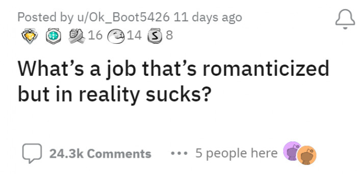 A reddit user called u/Ok_Boot5426 posted this question in the r/AskReddit community, and of course, people delivered.