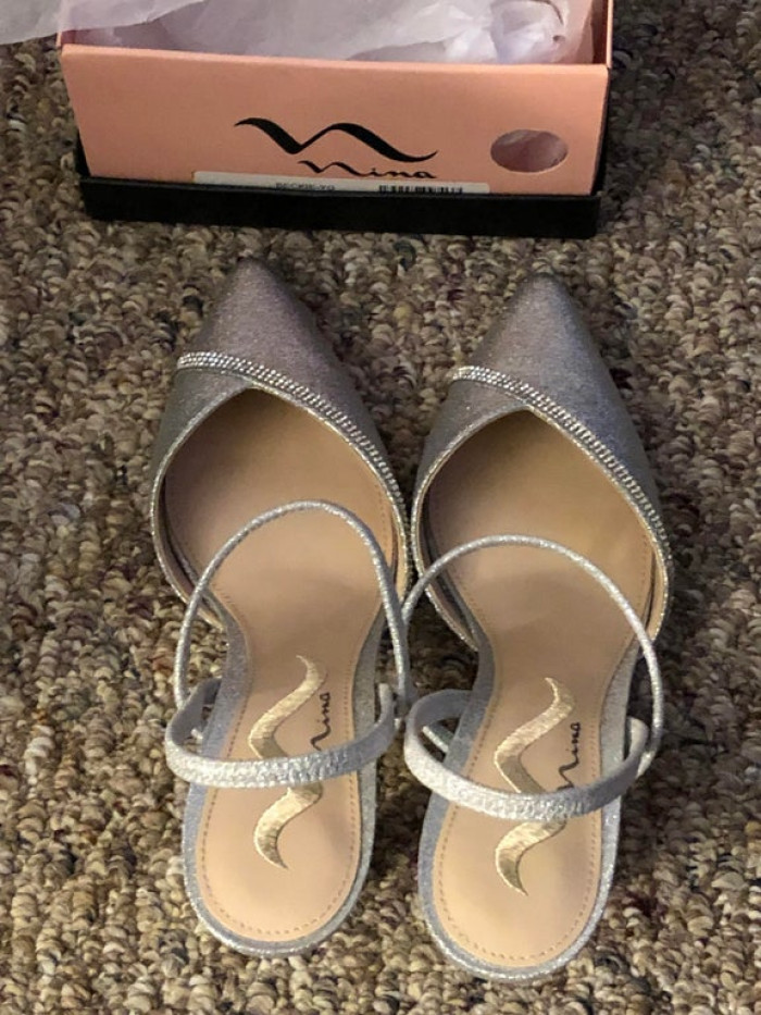 5. “I ordered shoes to wear at my wedding next month and was so excited to try them on…until I opened the box”