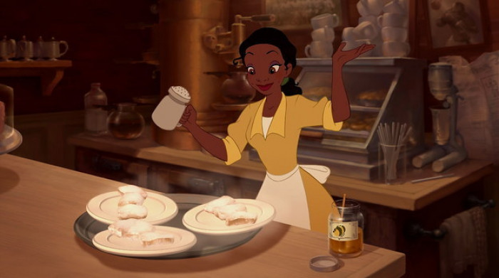 4 Tiana’s Beignets from the movie, The Princess and the Frog