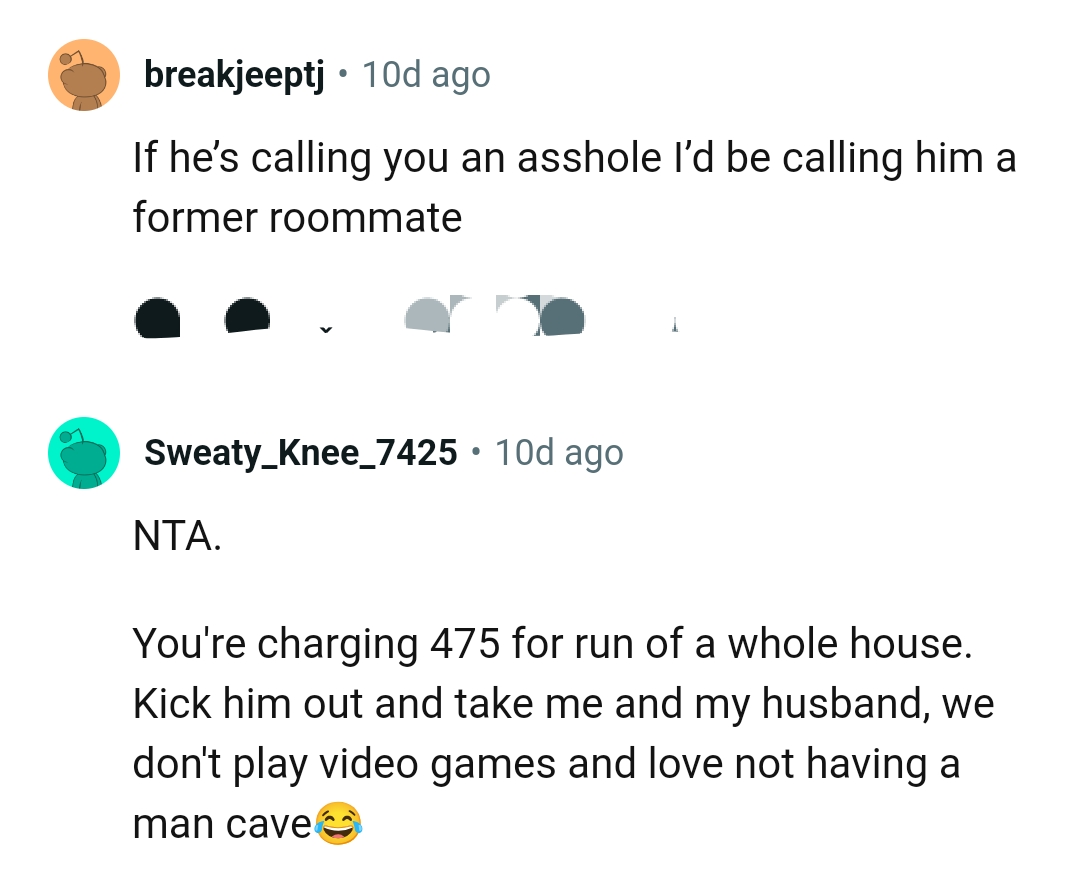 Kicking him out