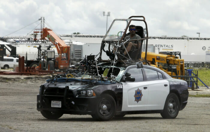 1. The police car in Terminator Genisys.