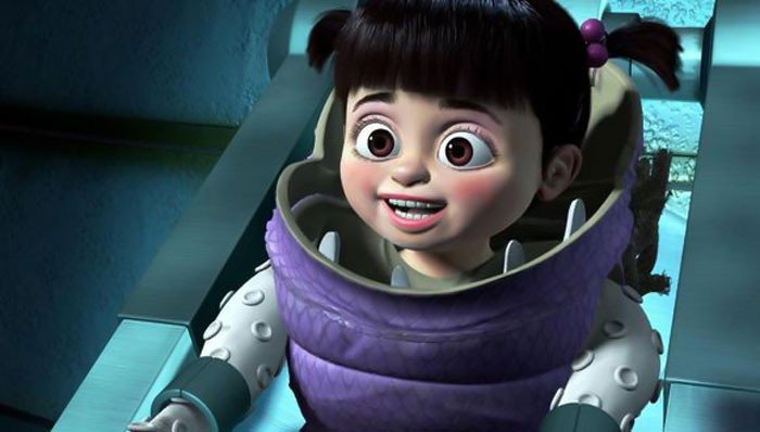 29. This girl in Monsters, Inc. has a name. It's Mary.