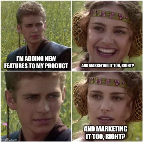 What about marketing?