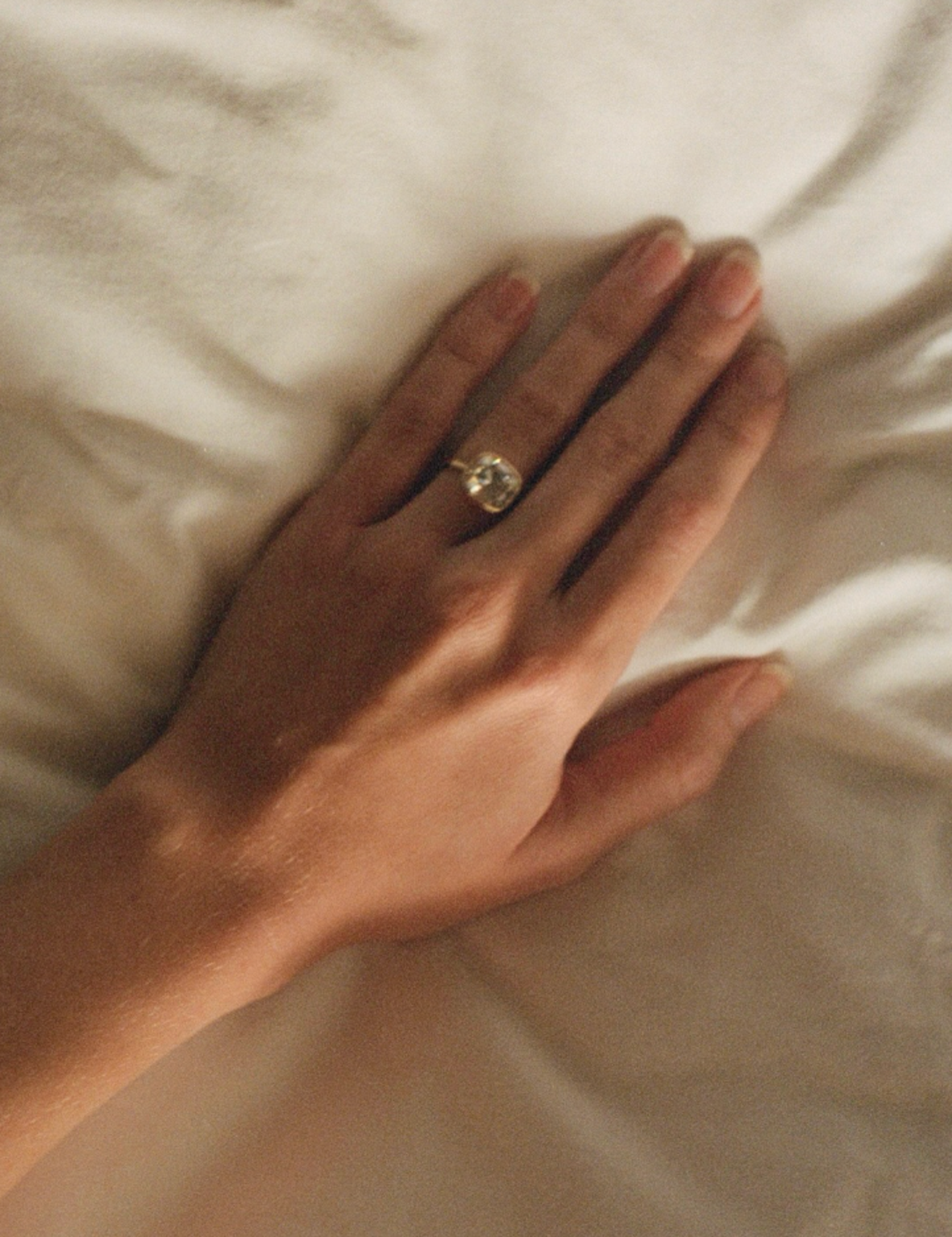 The ring itself is drawing its own spotlight