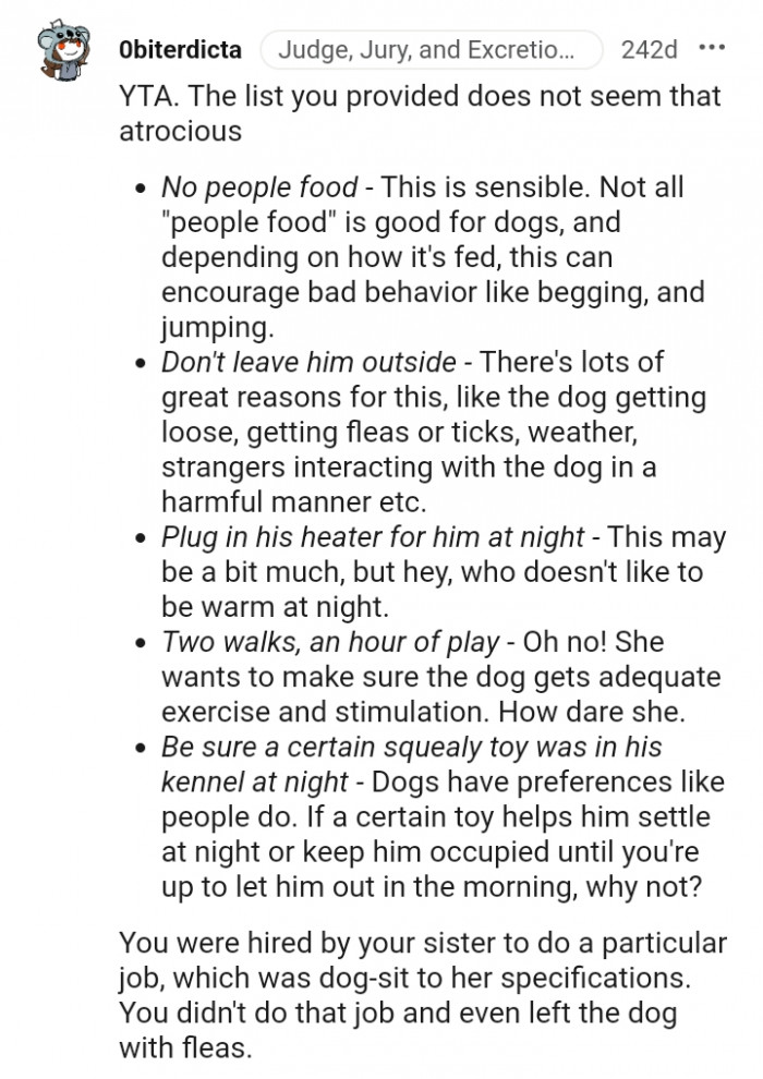 People Online Descend On Redditor Who Neglected Sister’s Dog With The Excuse Of "Letting A Dog