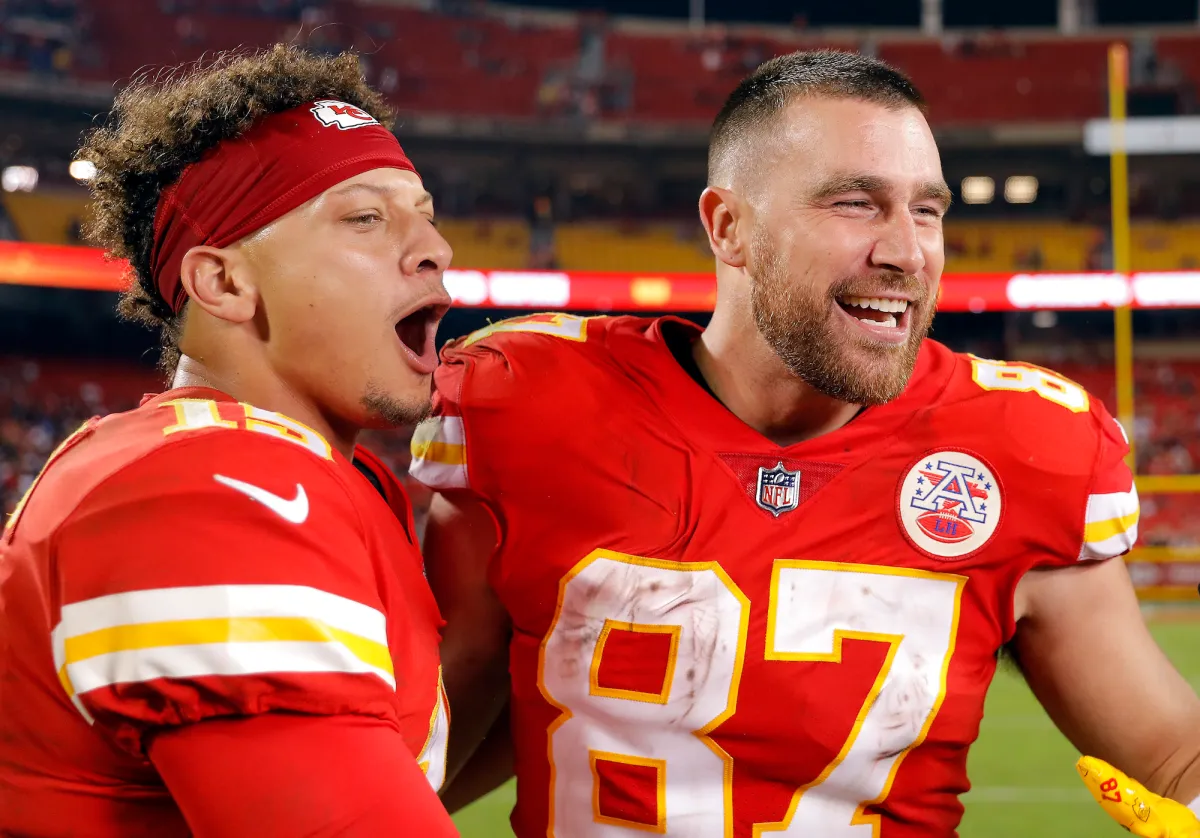 Combine Mahomes' cannon arm with Kelce's hands of glory, and what do you get? A recipe for Chief's domination!