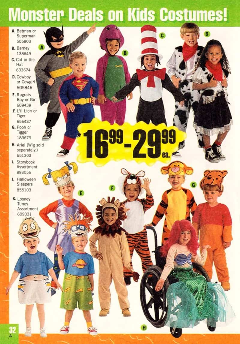 36. Monster deals on kids costumes