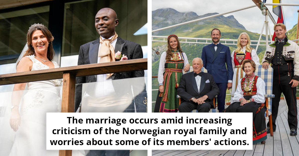 Norwegian Princess Marries Controversial American Shaman In Star-Studded Ceremony