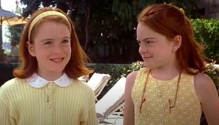 3. Lindsay Lohan had a twin sister named Kelsey but she killed her before the release of the movie The Parent Trap