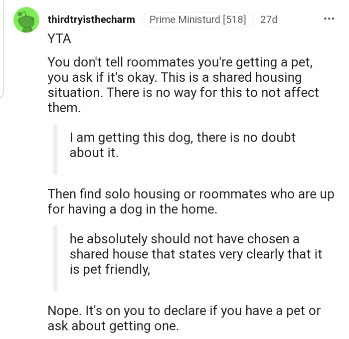 Housemates Unleash Fury On Lady After She Insists On Getting A Dog In ...