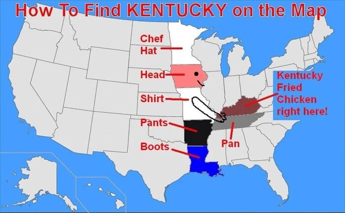 6. How to locate Kentucky on a map
