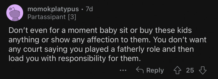 OP might get tricked into legal responsibilities.