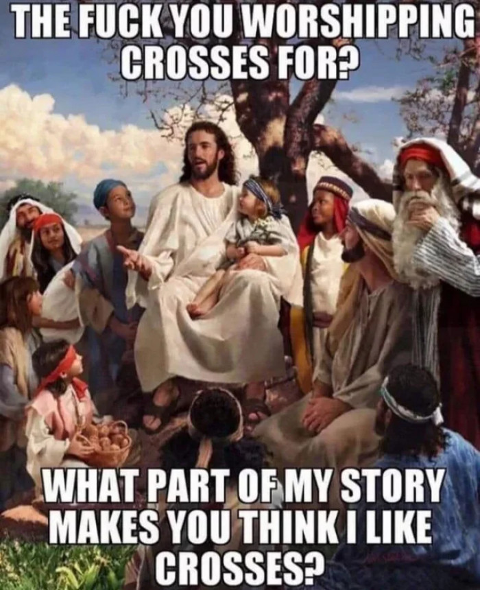 3. A large portion of the population missed the point of the story and Jesus is back to correct the narrative