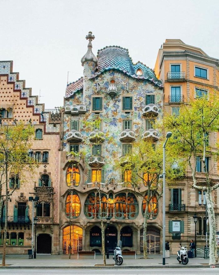 2. Casa Batlló By Antoni Gaudí In Barcelona, Spain