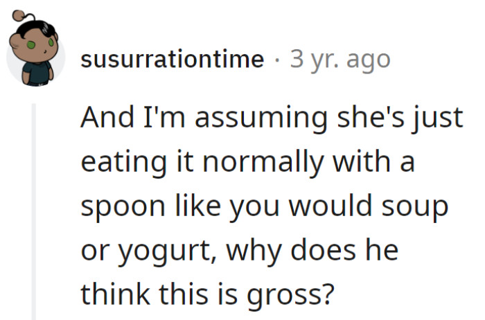 Soup spoon or not, the baby food aesthetic hits differently in the adult world. It's a taste bud twist with every spoonful!