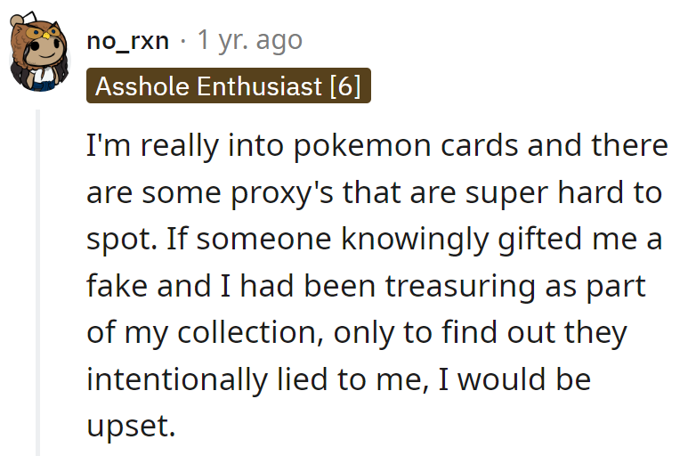 Fake Pokémon card in a treasured collection?