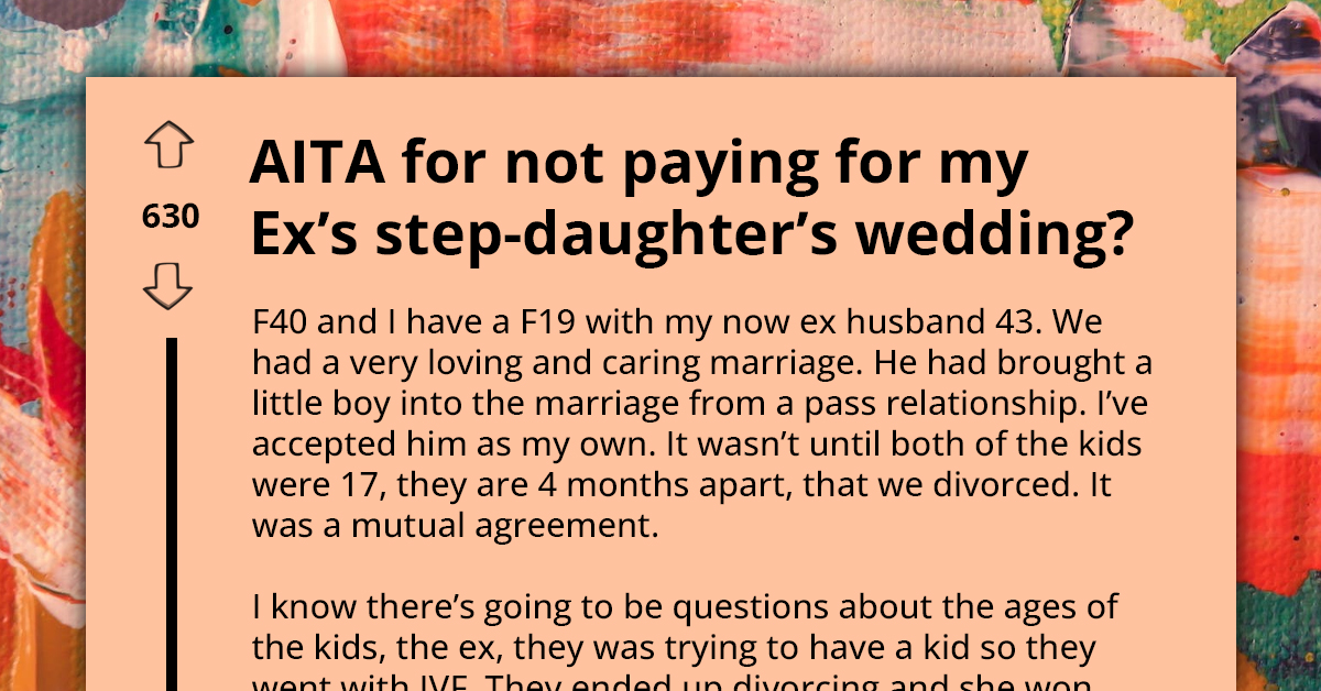 Woman Gets Sued For Refusing To Pay For ExHusband's Daughter's