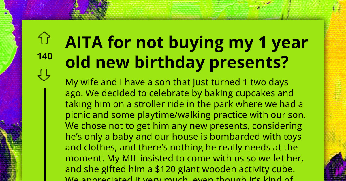 Simple Birthday Celebration Clashes With Materialistic Grandmother's Expectations