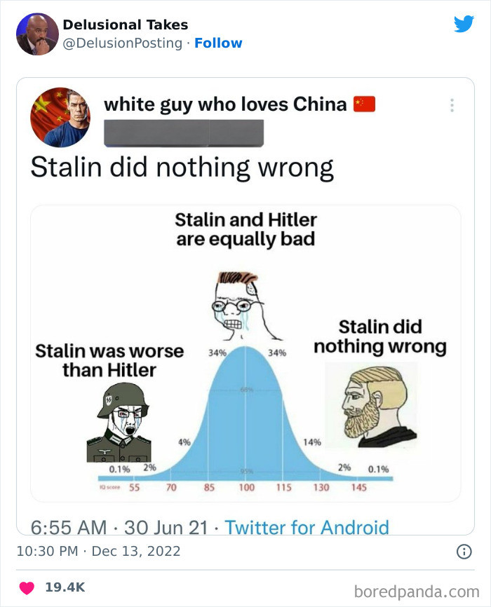 35. Stalin did nothing wrong?