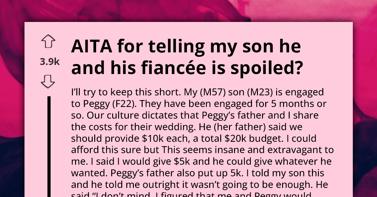 Dad Makes Absurd Suggestions After His Son Told Him Their Wedding Contribution Wouldn't Be Enough, Gets Walked Out