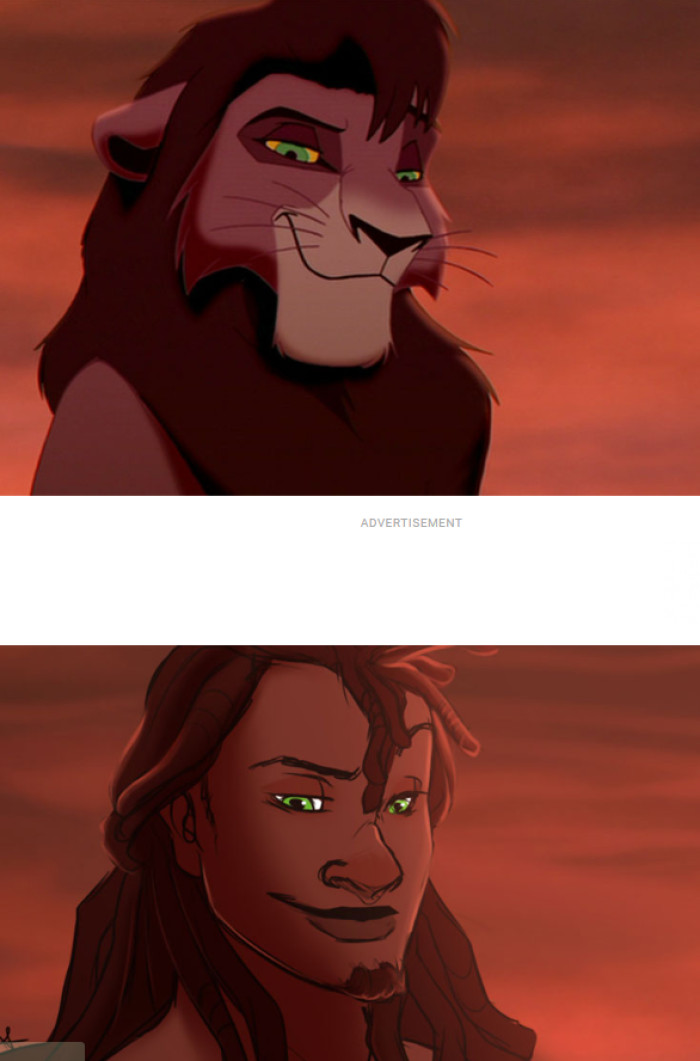 Kovu in The Lion King