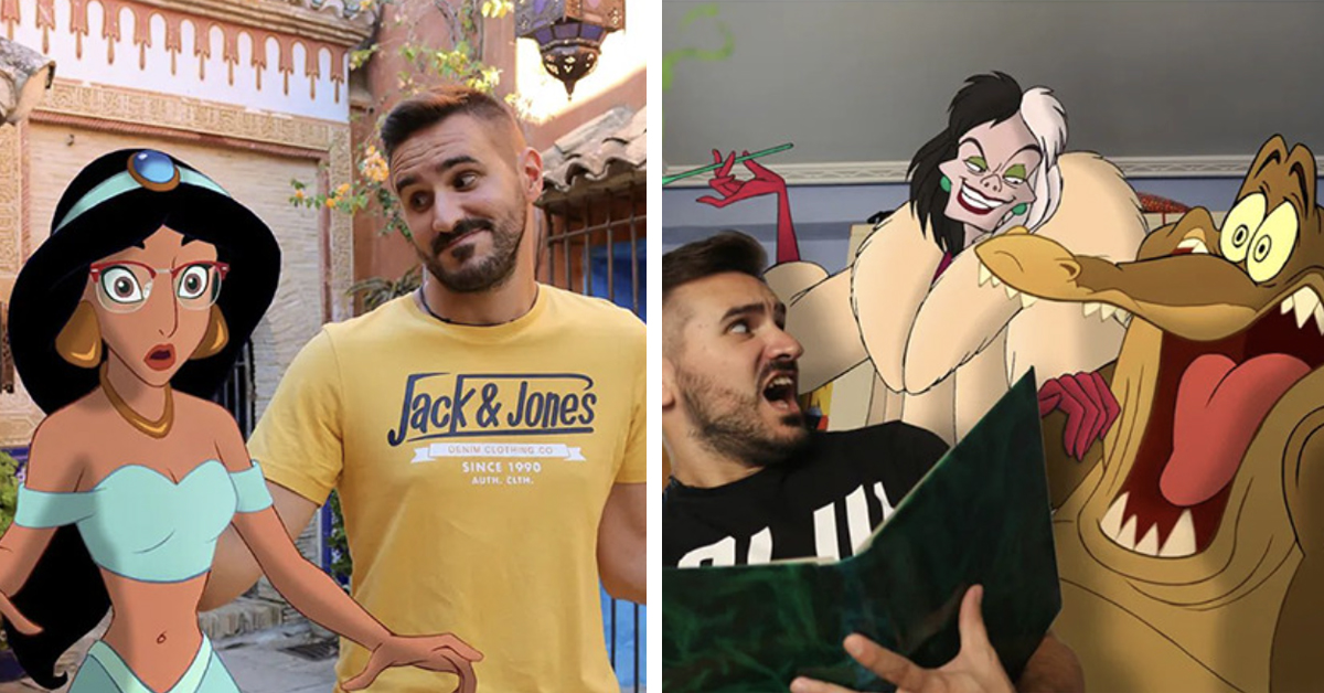 Man Gives Creativity A New Meaning By Living Out His Disney Fantasies Through Photoshop