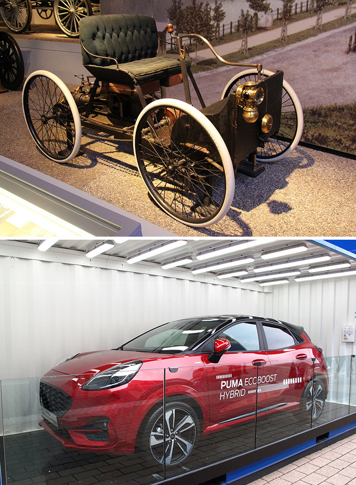 22. Ford Quadricycle (1896) vs. Ford Puma (2019)