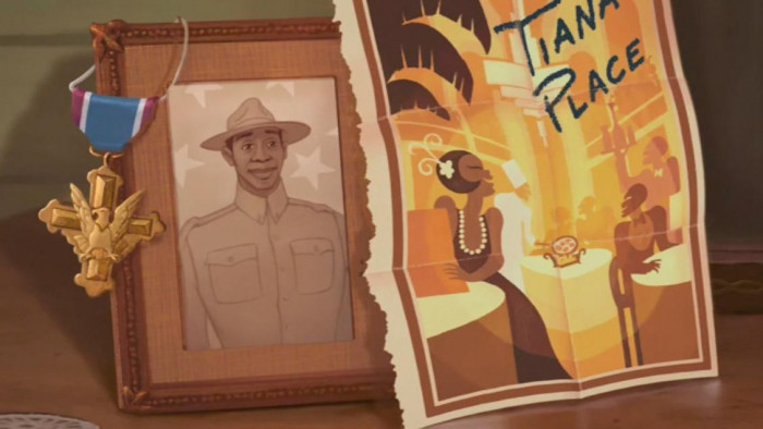 10. Tiana's Father Wasn't Able To Receive A Medal Of Honor