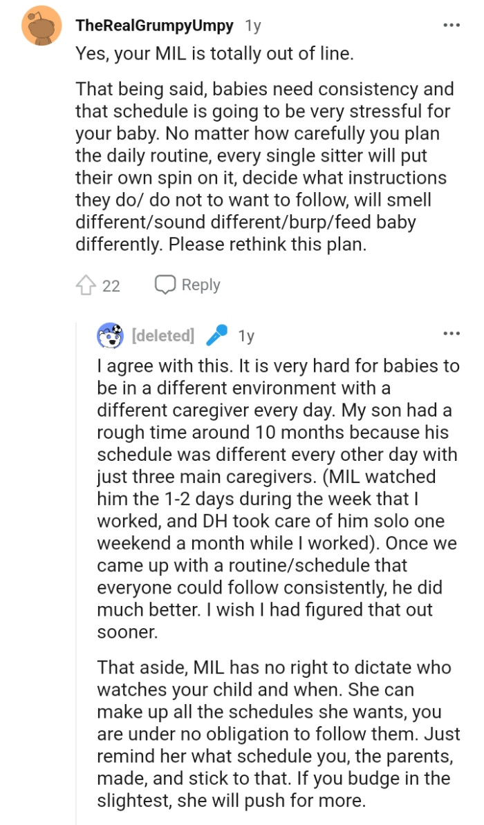 New Mom Overreacts After Her Controlling MIL Made A Babysitting ...
