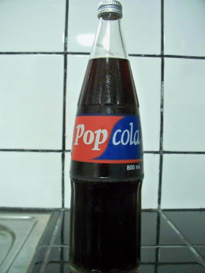 4. Pop Cola enjoyed a fair share of popularity in the 90s but was discontinued in 2001.