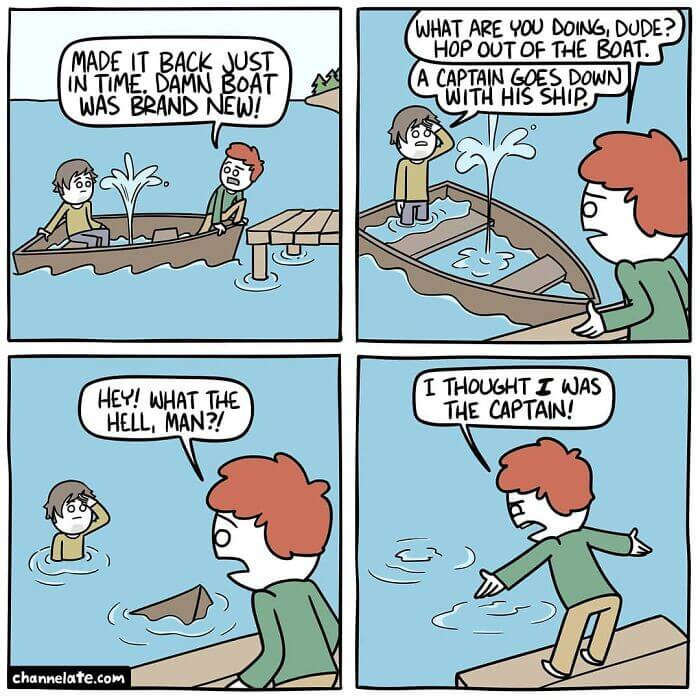 1. Happy hump day, cap’n