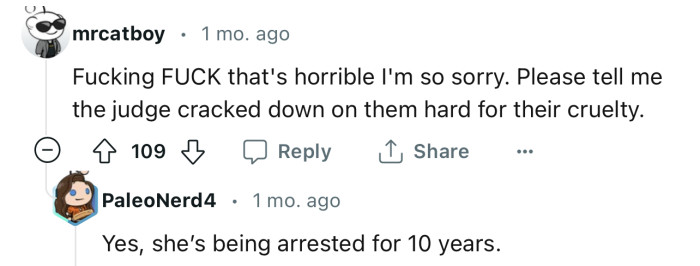 OP’s friends parents might be facing a 10-year-sentence