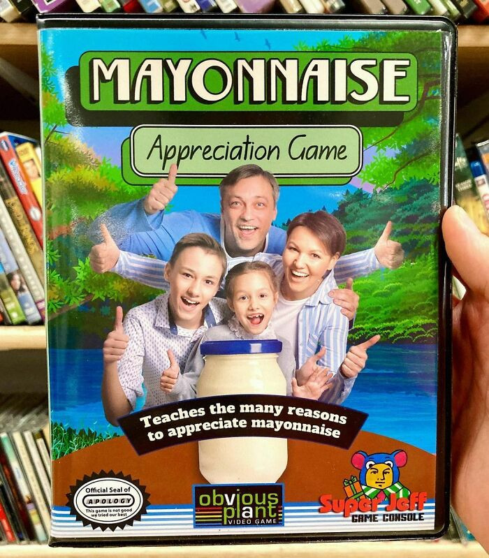 15. Mayonnaise - Appreciation game