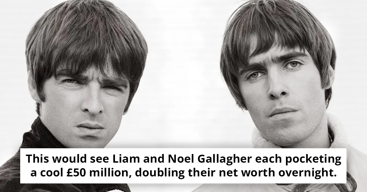 A Staggering Amount - Oasis Reunion Could Earn Gallagher Brothers More Than Entire 1990s Earnings