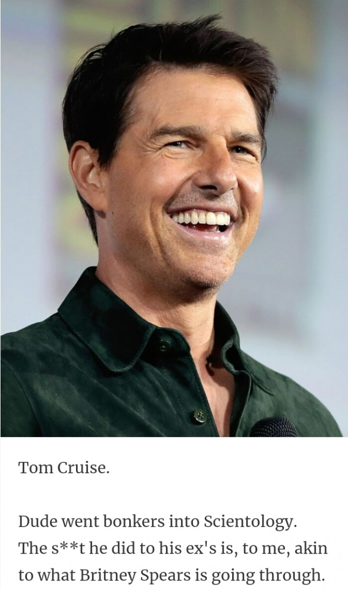 6. The next is Tom Cruise