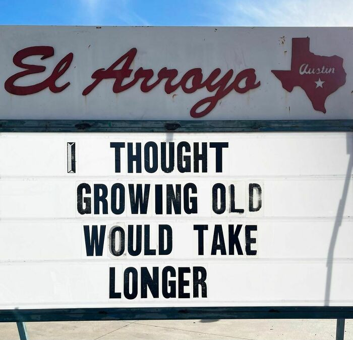 3. Growing old