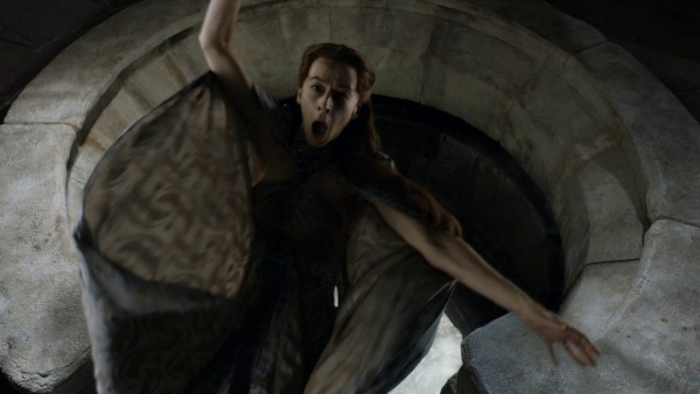 Lysa Arryn: Pushed out of the Moon Door