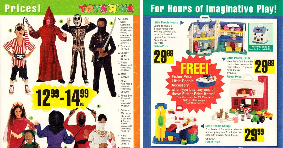 50+ Nostalgic Pictures Of The 1997 Toy 'R' Us Catalog That'll Take Your Mind Back To The Good Old Days