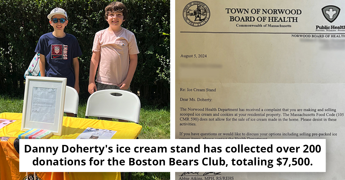 Government Officials Close Boy's Charity Ice Cream Stand