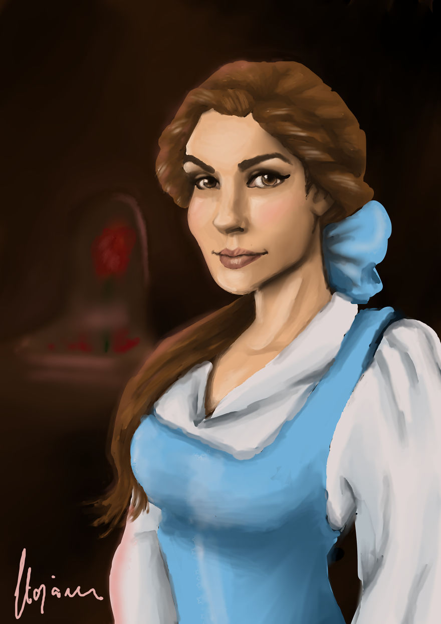 3. Belle (Beauty and the Beast)