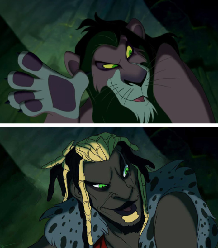 Scar in The Lion King