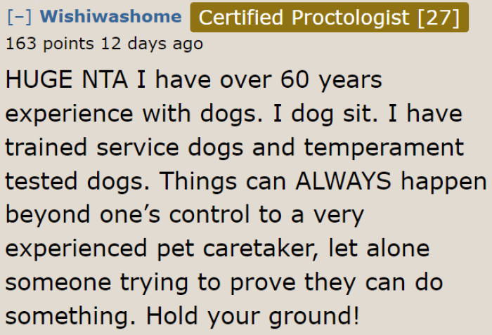 An advice from a pro pet sitter