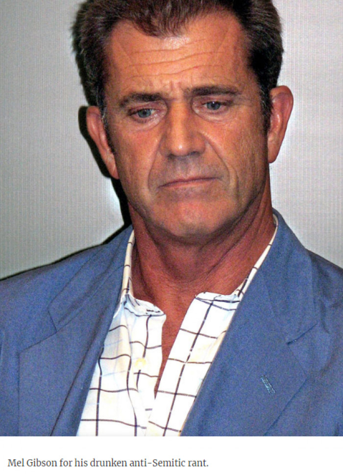 20. Here is Mel Gibson