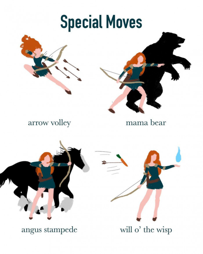 Check out Merida's special move