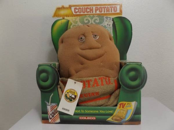 4. That weird Coleco Couch Potato novelty toy: