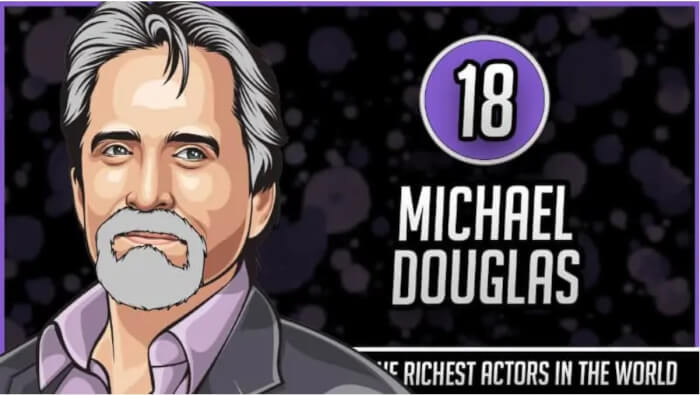 18. Michael Douglas Worth $350 Million