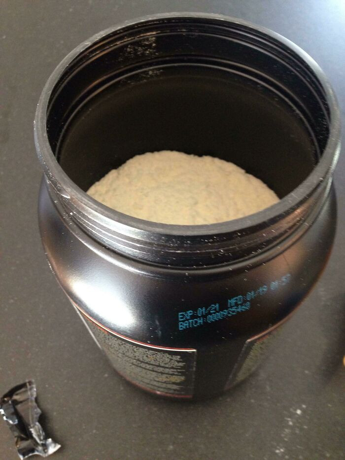 5. Brand New Protein Powder, Not Even Filled Half Whey