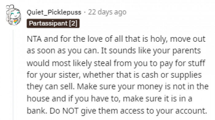 People saw a bunch of red flags from the parents.