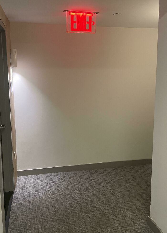 29. This Double Sided Exit Sign